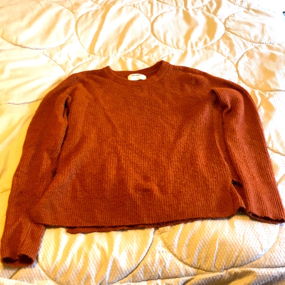 Adorable Old Navy orange fall XS sweater - Picture 1 of 5